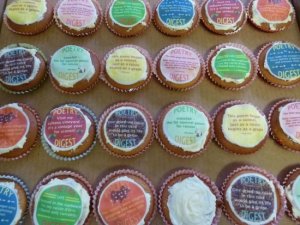 gedichten op cupcakes